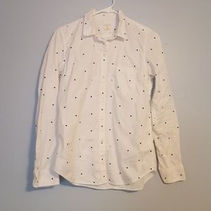 🌷Old Navy polka dot button up🌷